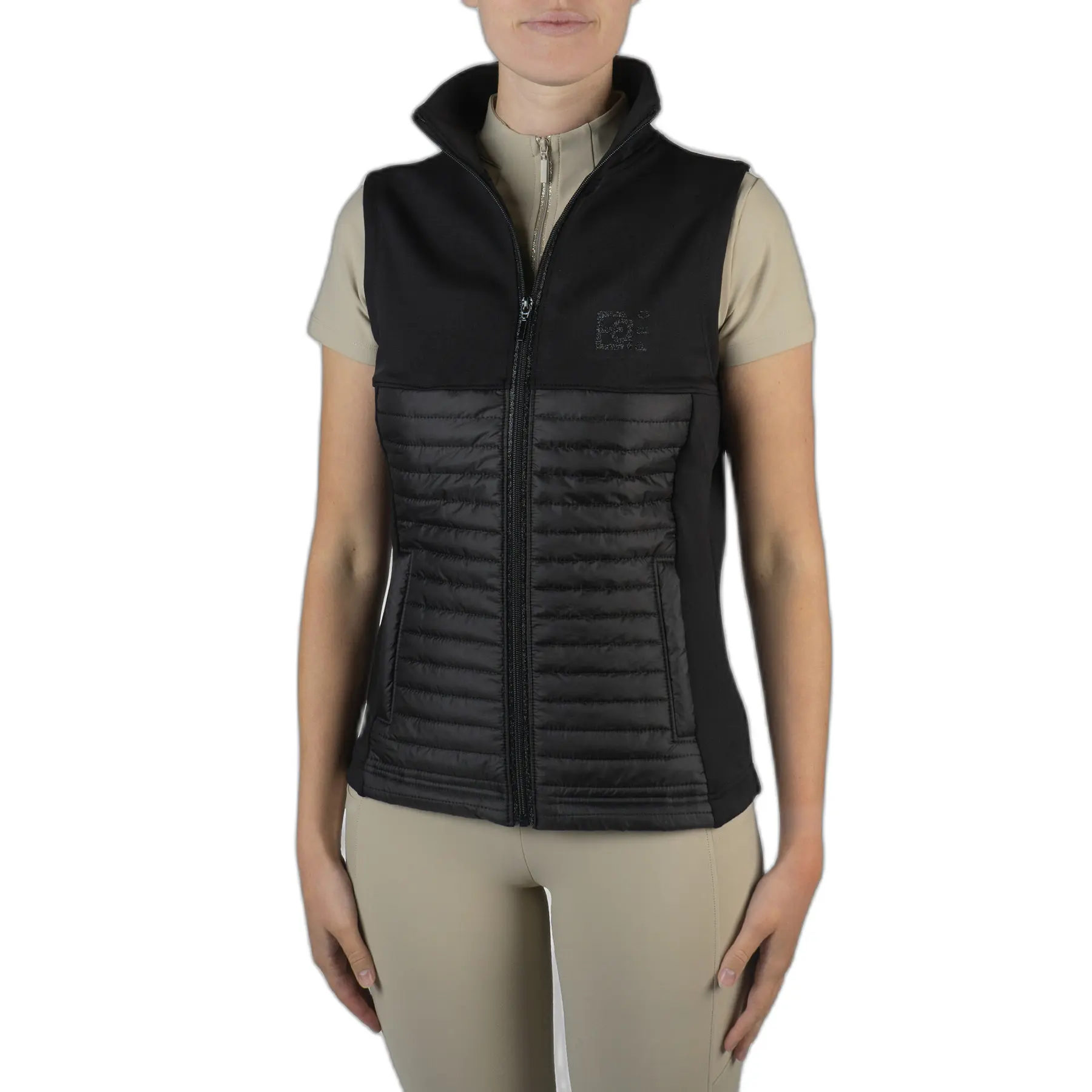 Girls' sleeveless down jacket EQPRO Phenomenal