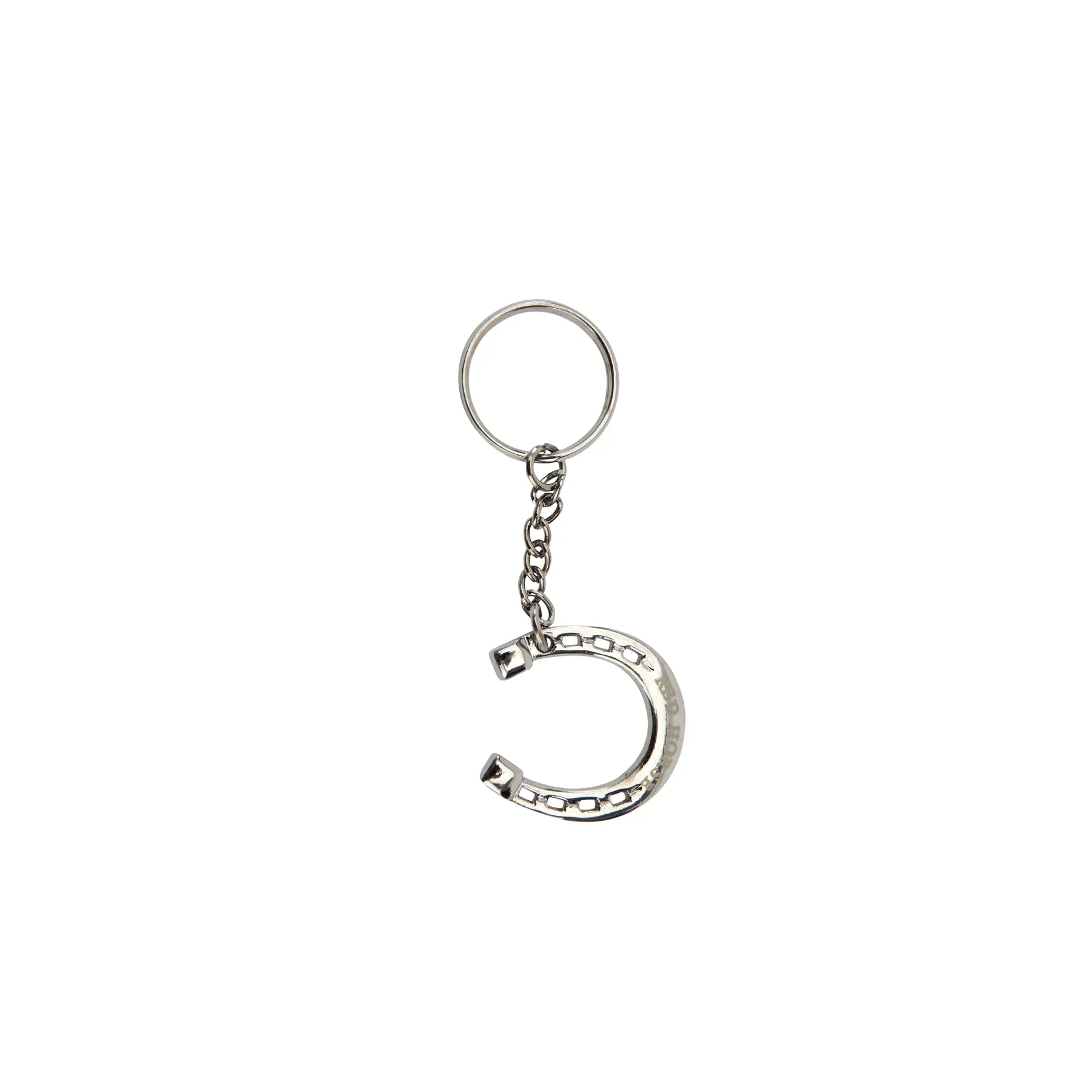 Horseshoe keychain Red Horse