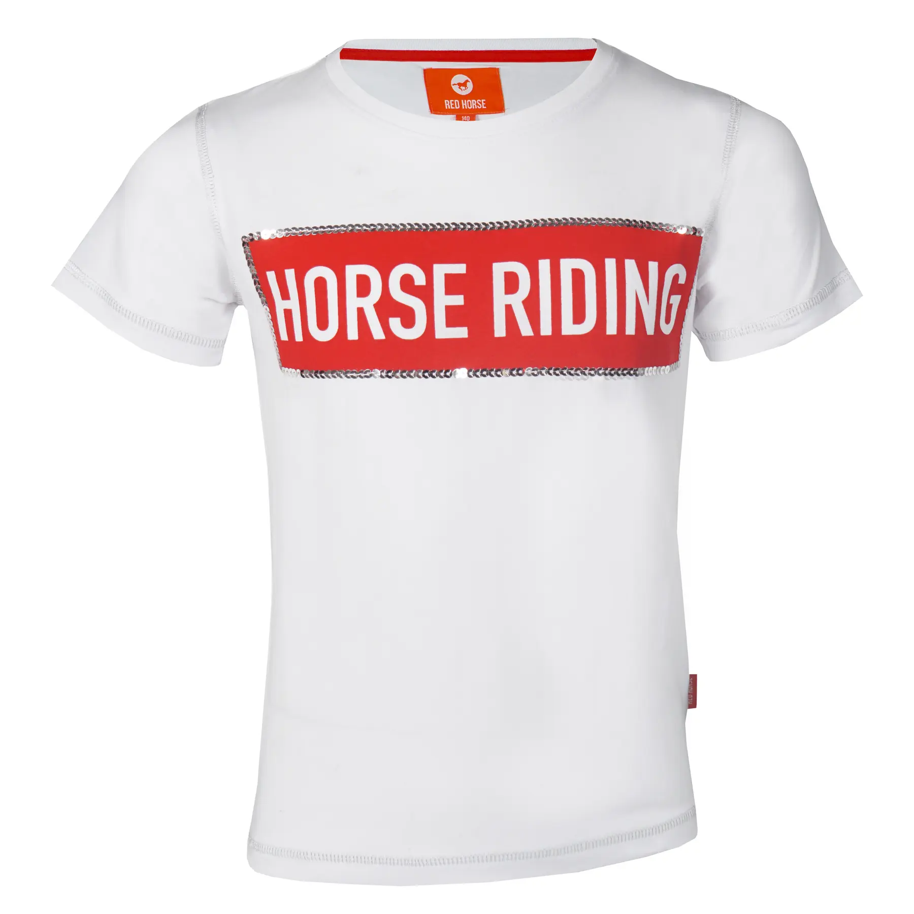 T-shirt in fantasia per bambini Red Horse Ss22