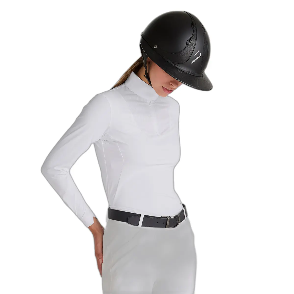 Camicia da concorso equestre a maniche lunghe da donna Horse Pilot Aeris
