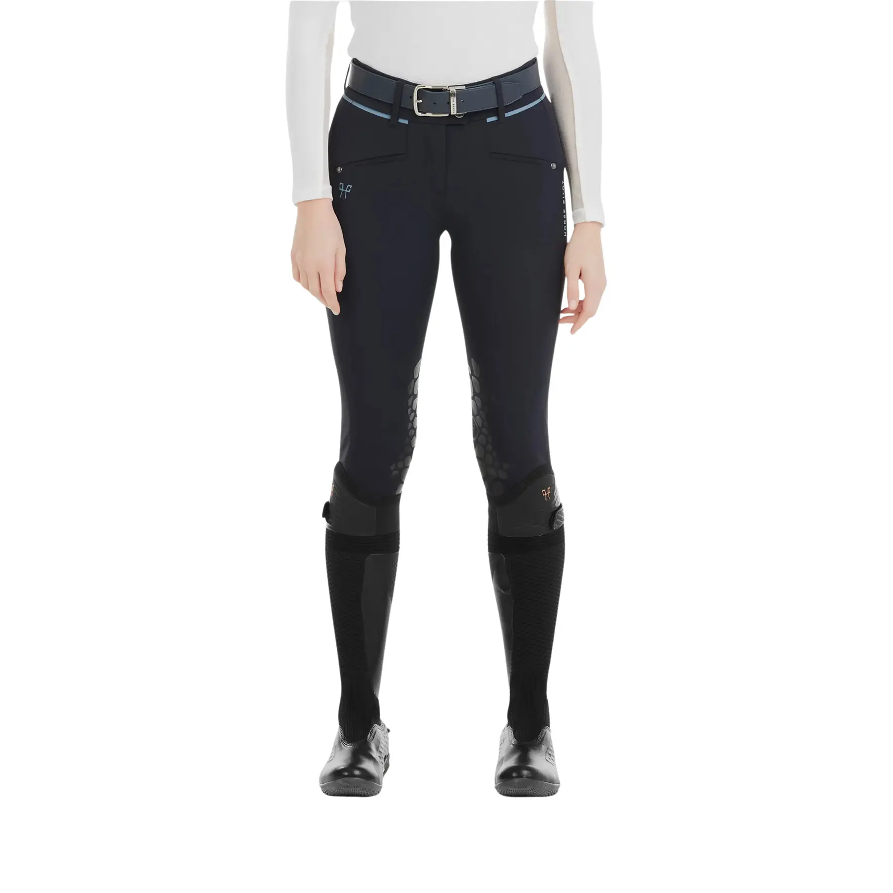 Pantaloni da equitazione da donna a media aderenza Horse Pilot X-Balance