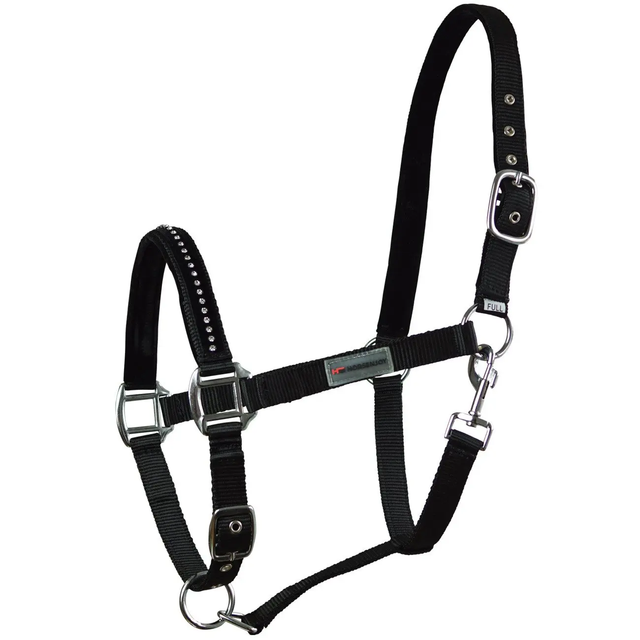 Nylon horse halter Horsenjoy Glitter
