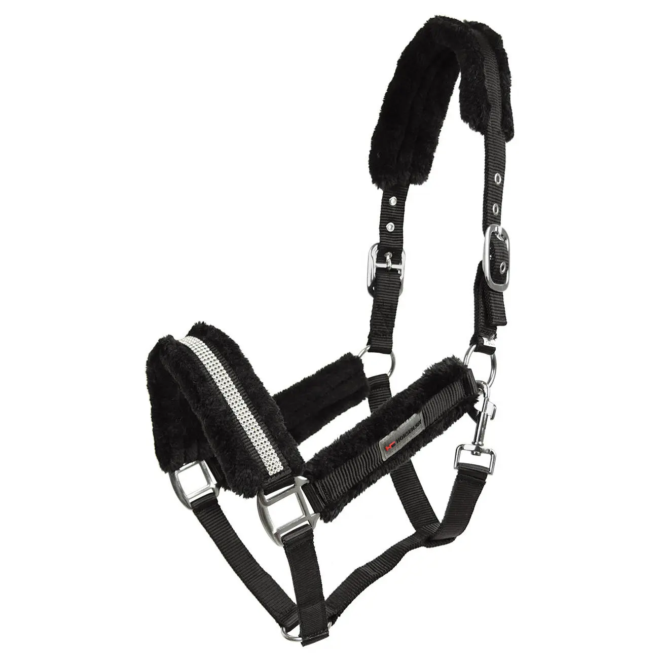 Nylon horse halter Horsenjoy Diamond