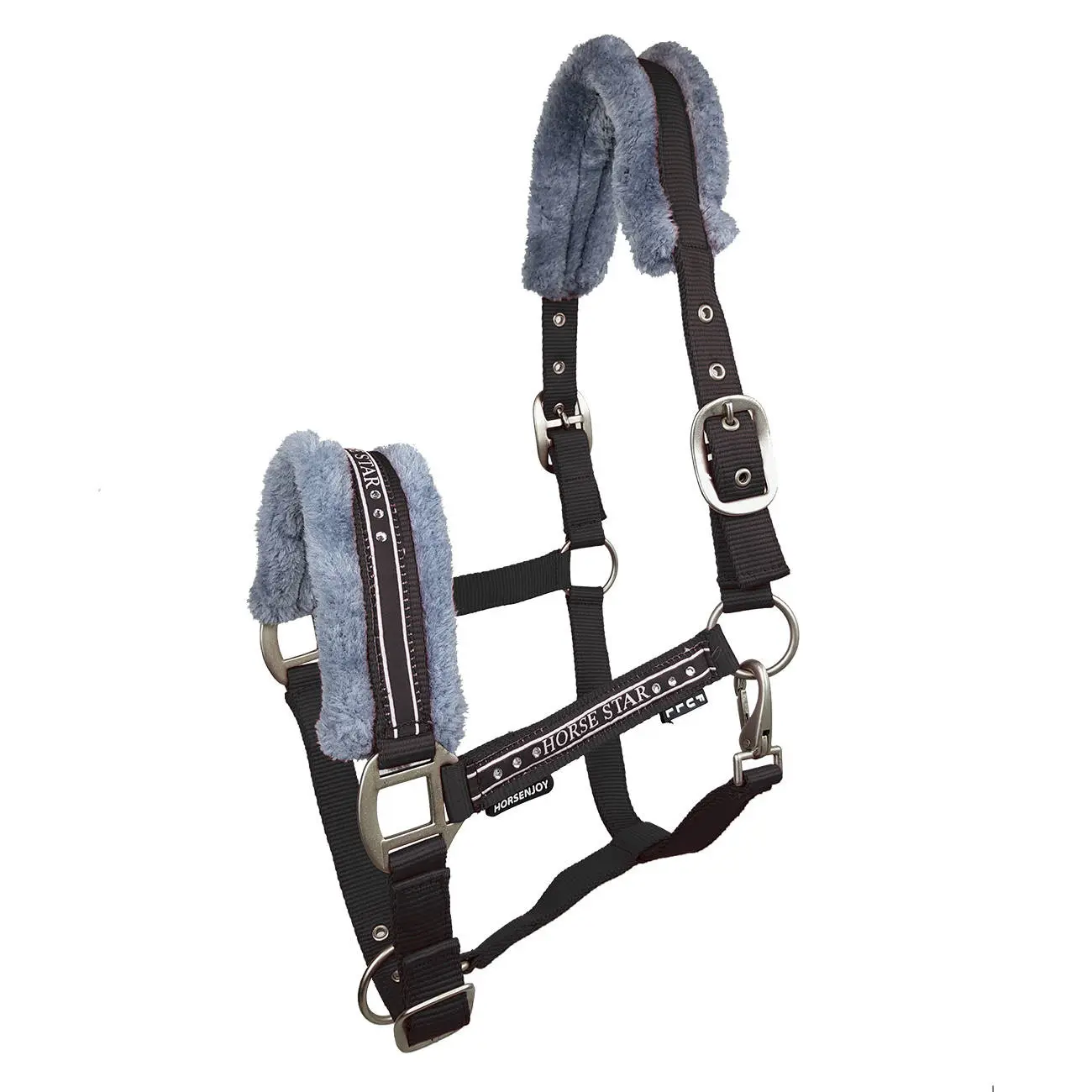 Fur halter for horse Horsenjoy Horse Star