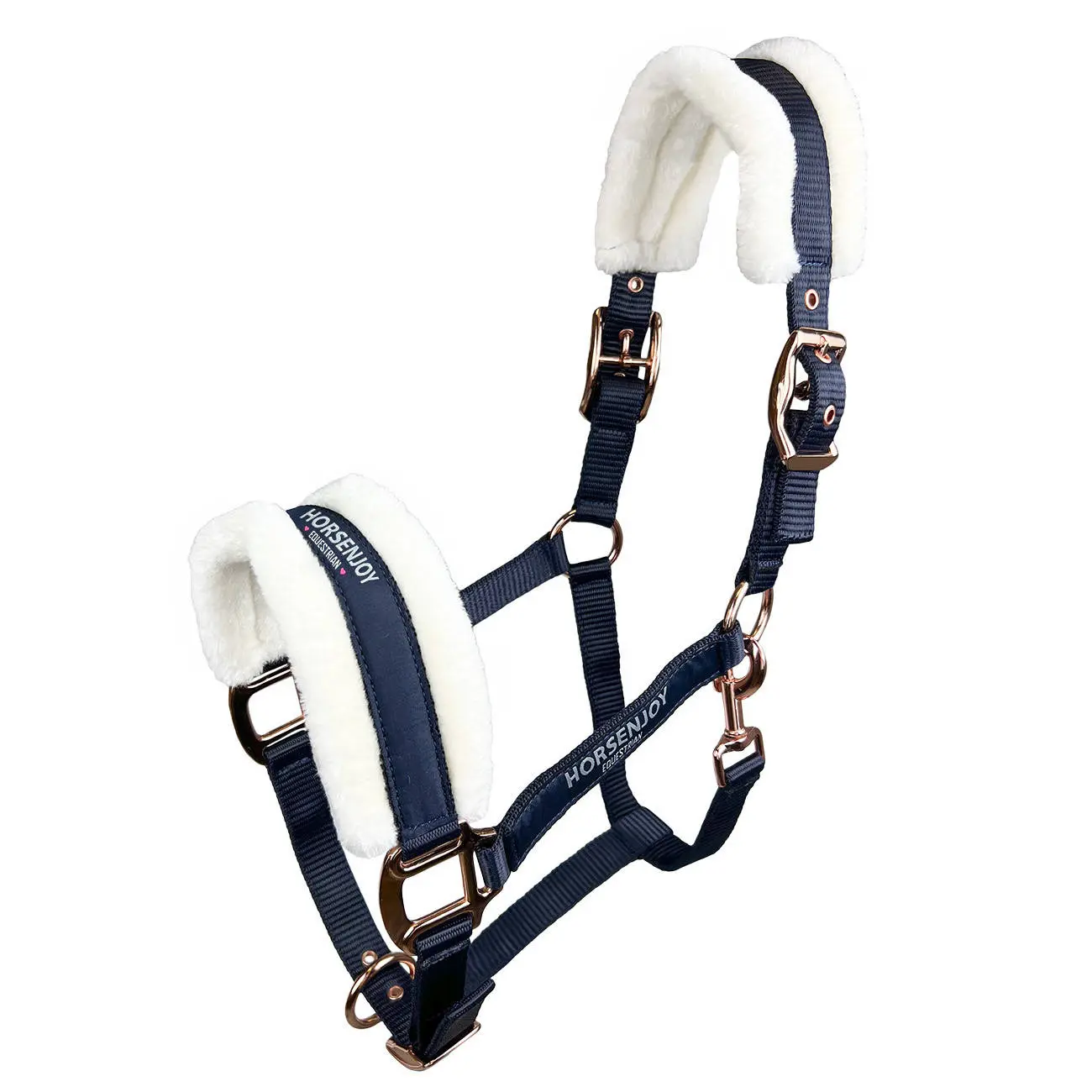 Nylon horse halter Horsenjoy Chantal