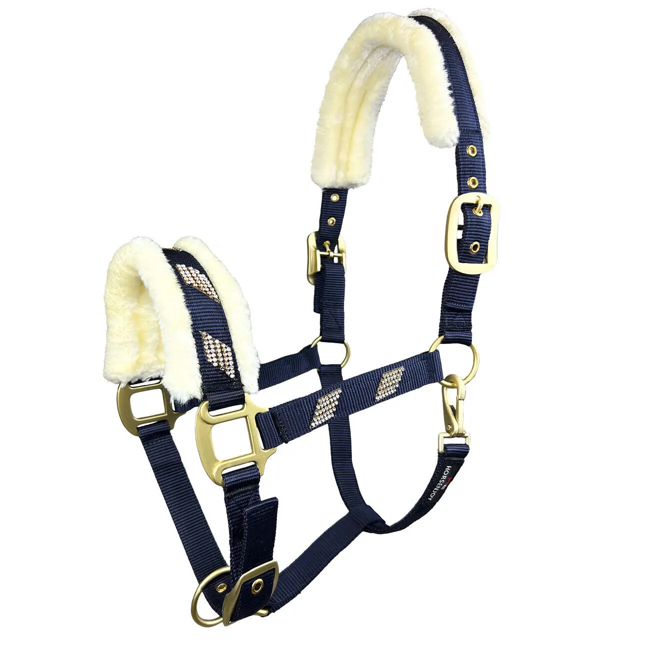Fur halter for horse Horsenjoy Tiffany
