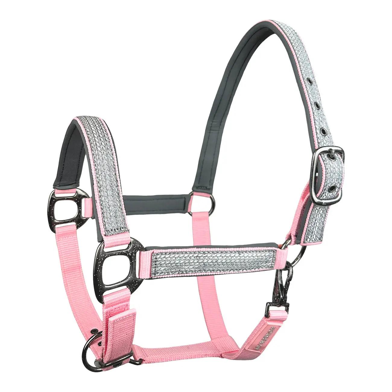 Nylon horse halter Horsenjoy Glow