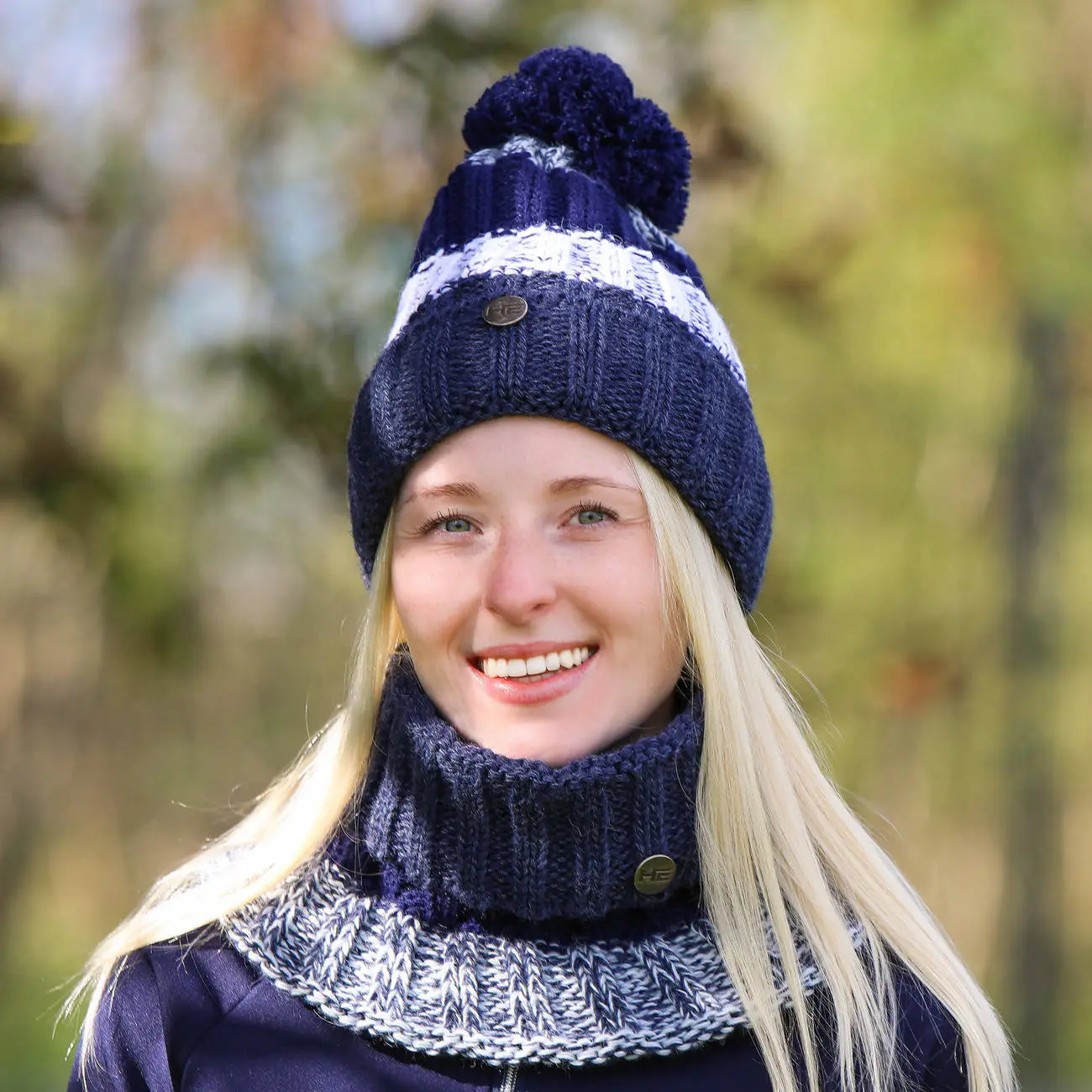 Wintermütze und Schal Damen Horsenjoy Estera