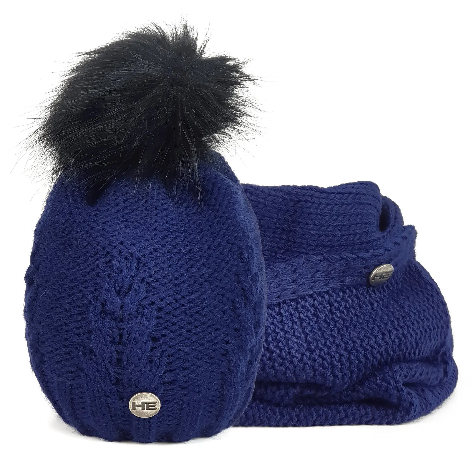 Women's Winter Hat and Scarf Horsenjoy Estera
