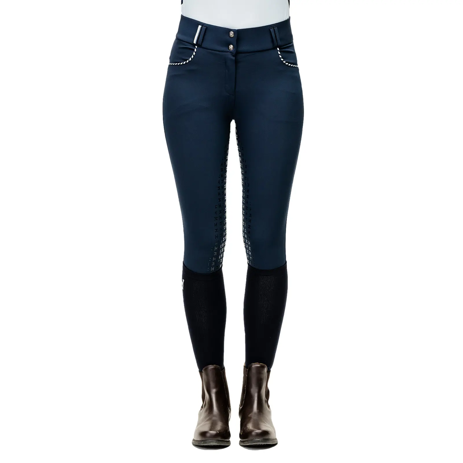 Women's full grip high-waisted riding Trousers Horseware Newmarket