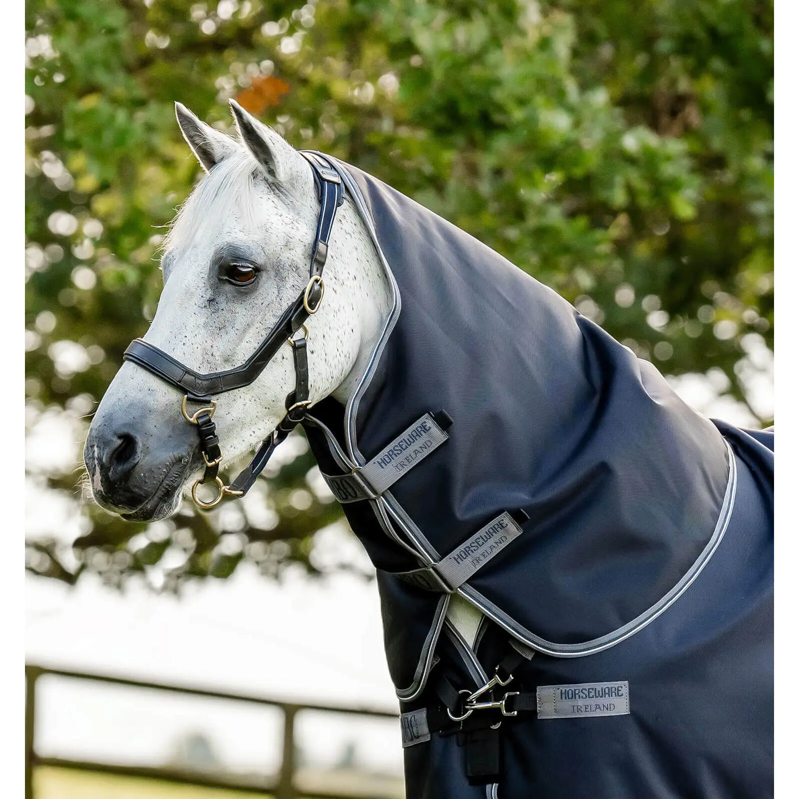 Couvre-cou pour cheval Horseware Rambo 1680D Plus Turnout 150g