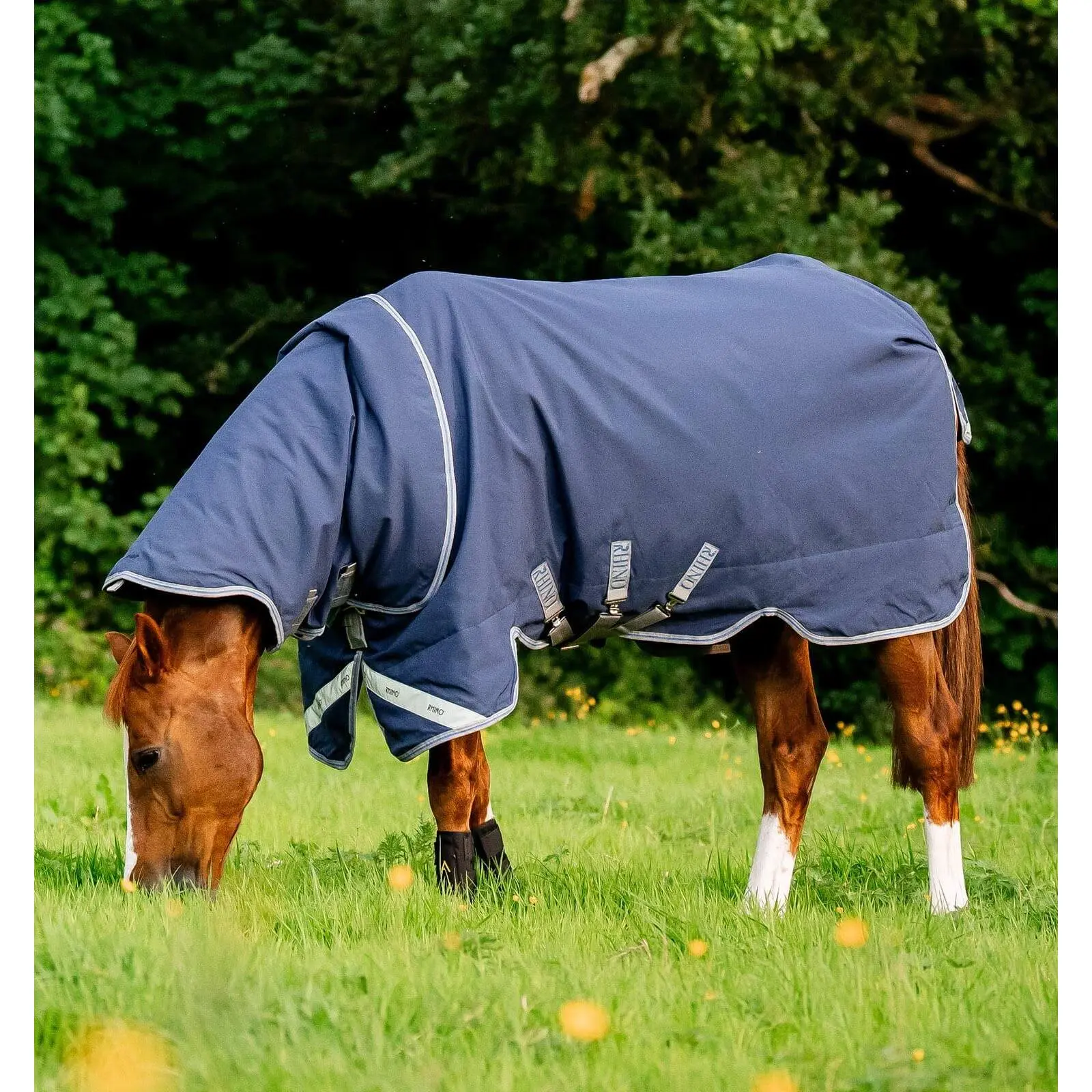 Wasserdichte Outdoor-Decke für Pferde Horseware Rhino Plus VL 450g