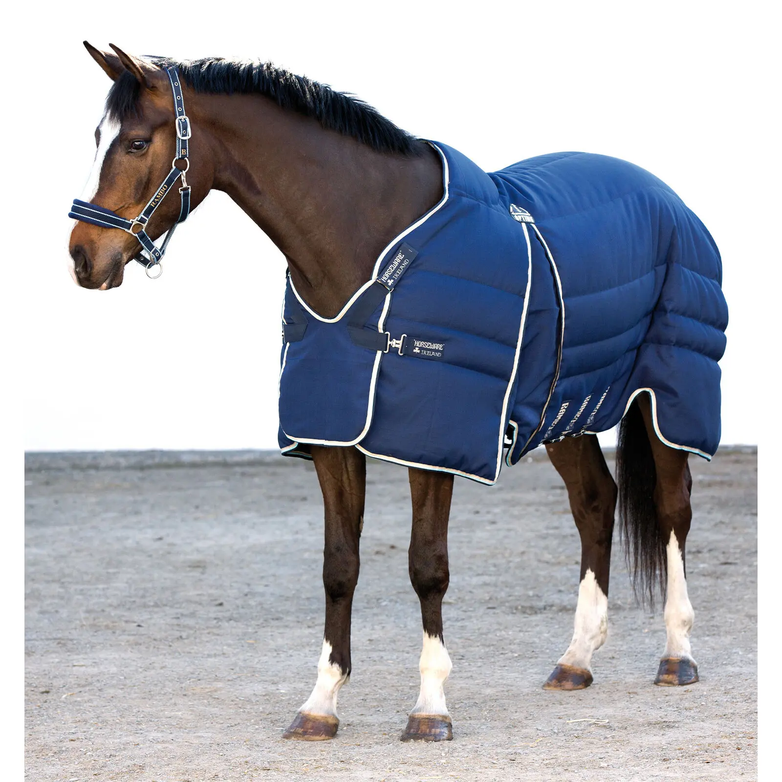 Coperta da box per cavalli Horseware Rambo Optimo 400g