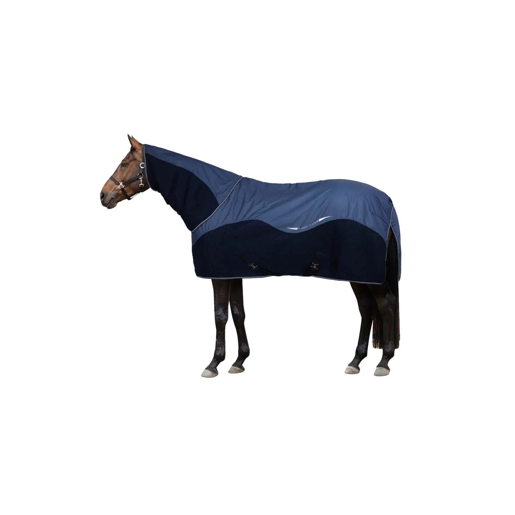 Coperta esterna per cavallo colletto removibile Horze Aircool 3D