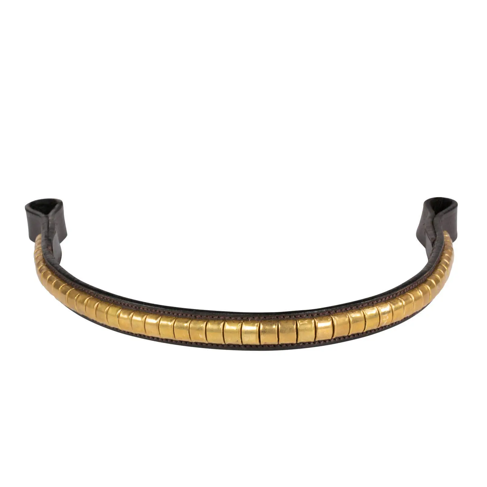Copper clincher horse browband Horze