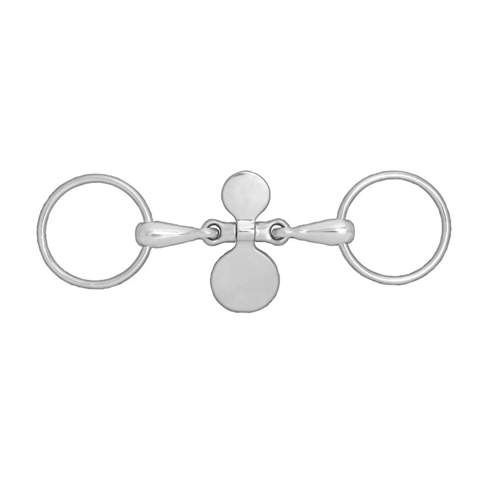 Two-ring snaffle bit Horze Chantilly
