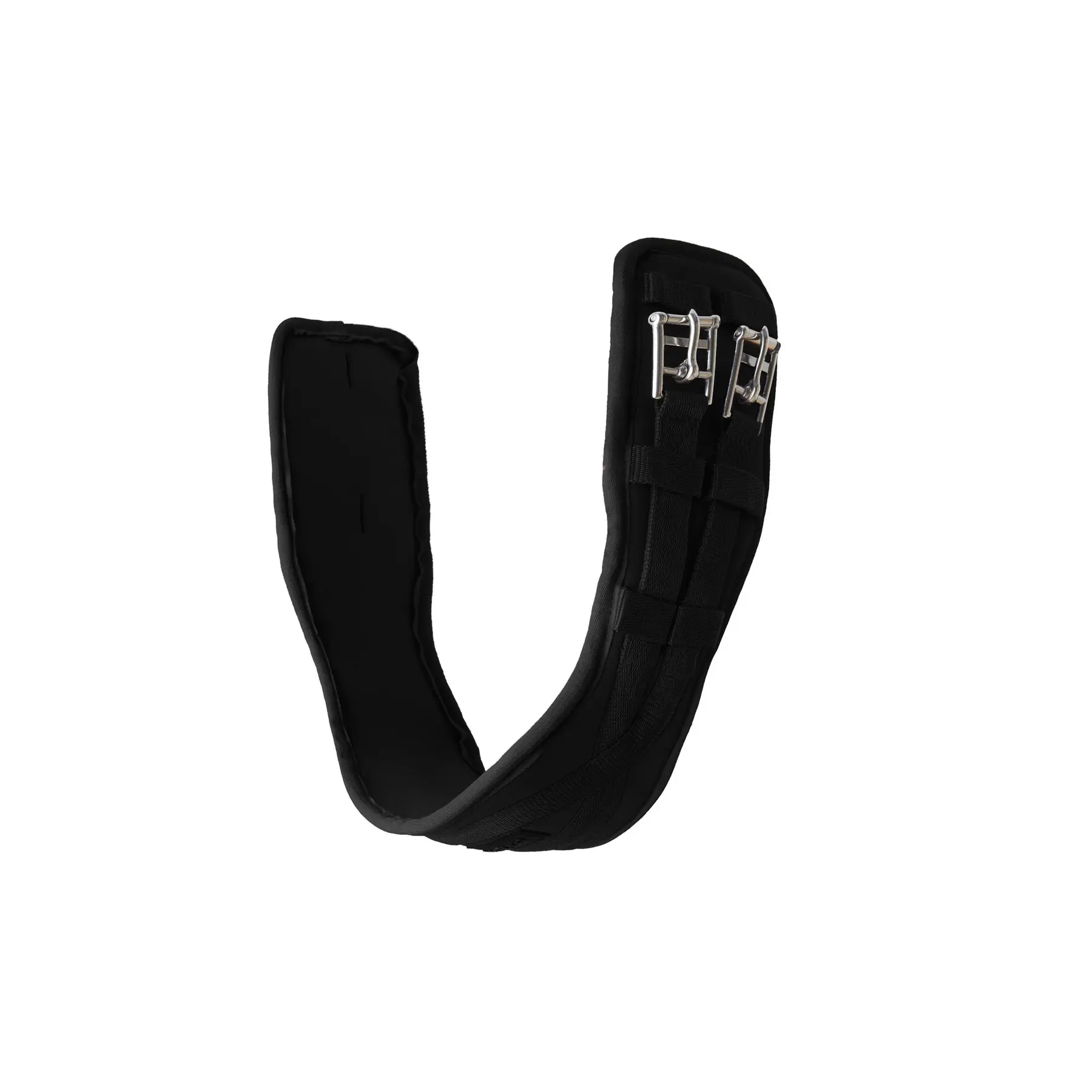 Preformed neoprene dressage girth with elastic band Horze Samara