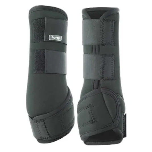 Neoprene dressage gaiters for horses Horze