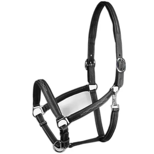 Halter for horse in soft leather Horze Warren