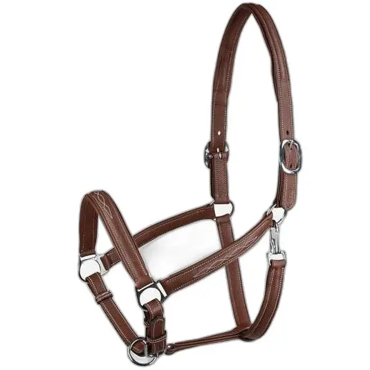 Halter for horse in soft leather Horze Warren