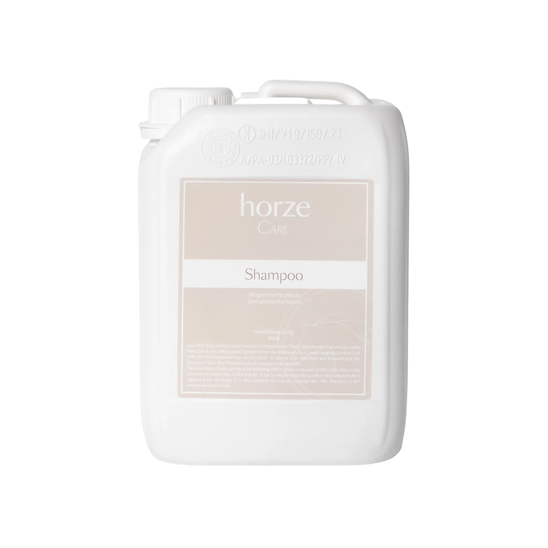 Shampoo per cavallo ricarica all'olio essenziale di tea tree Horze