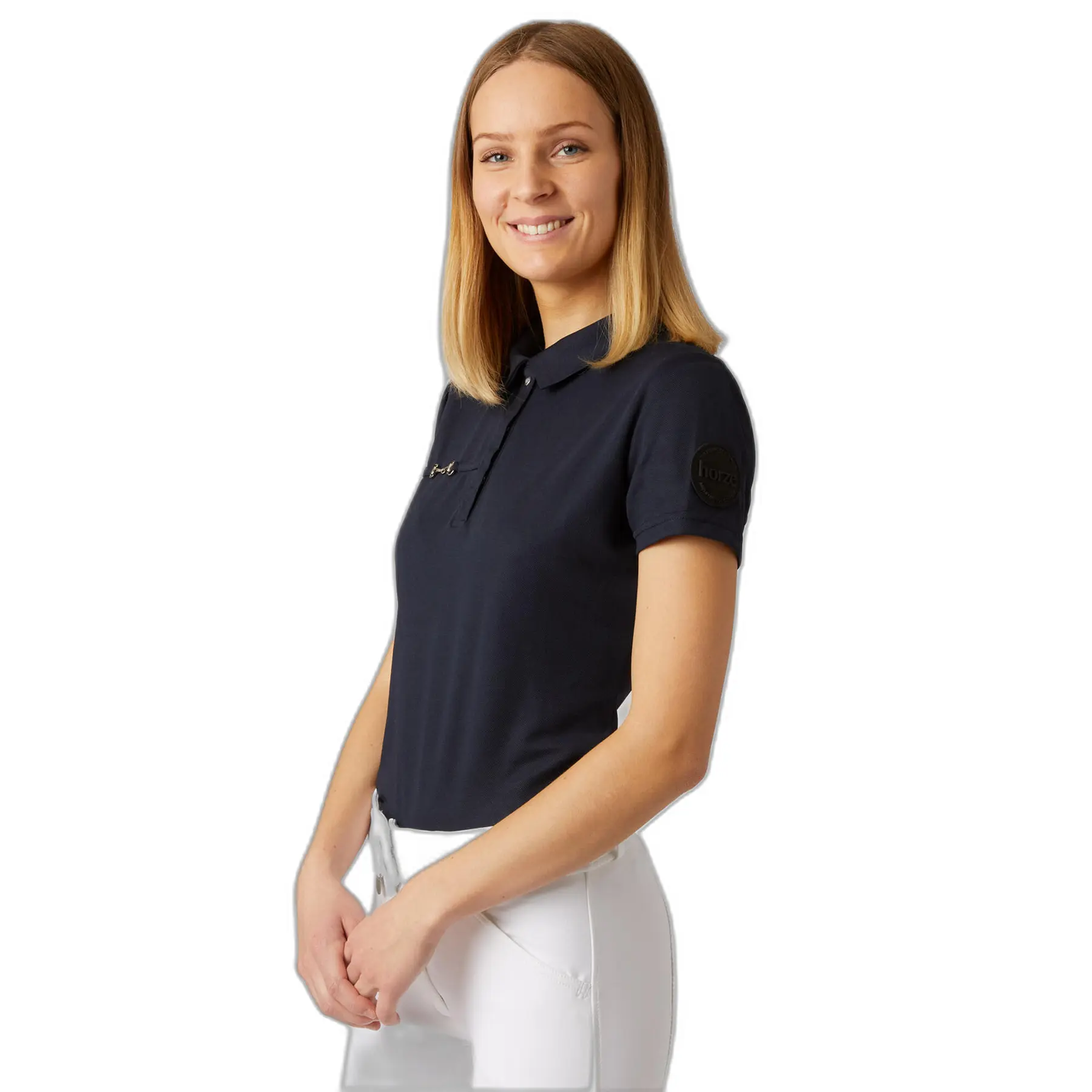 Polo da equitazione funzionale da donna Horze Denise