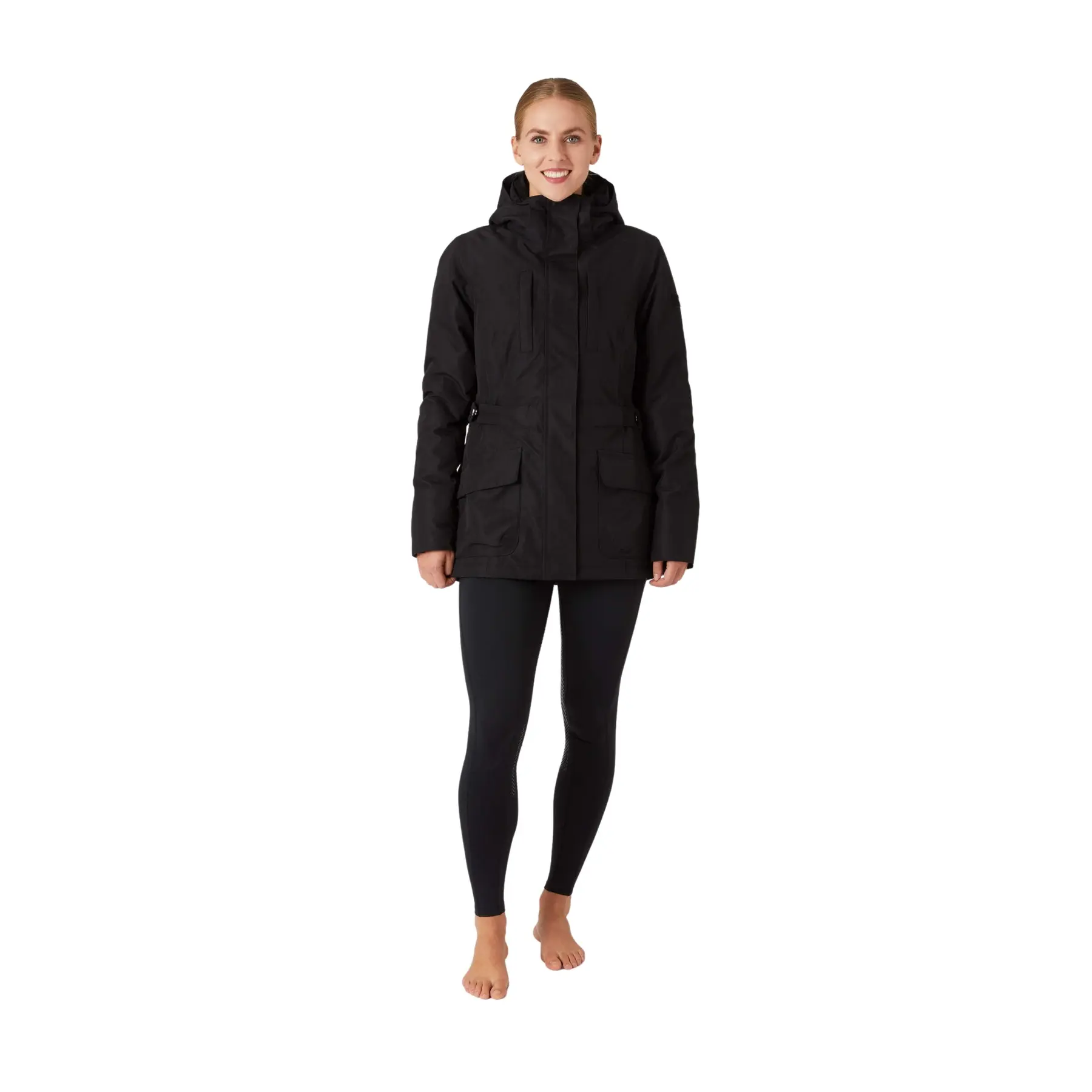 Damen wasserdichte Kapuzenjacke für Herbst/Winter Horze Jadine