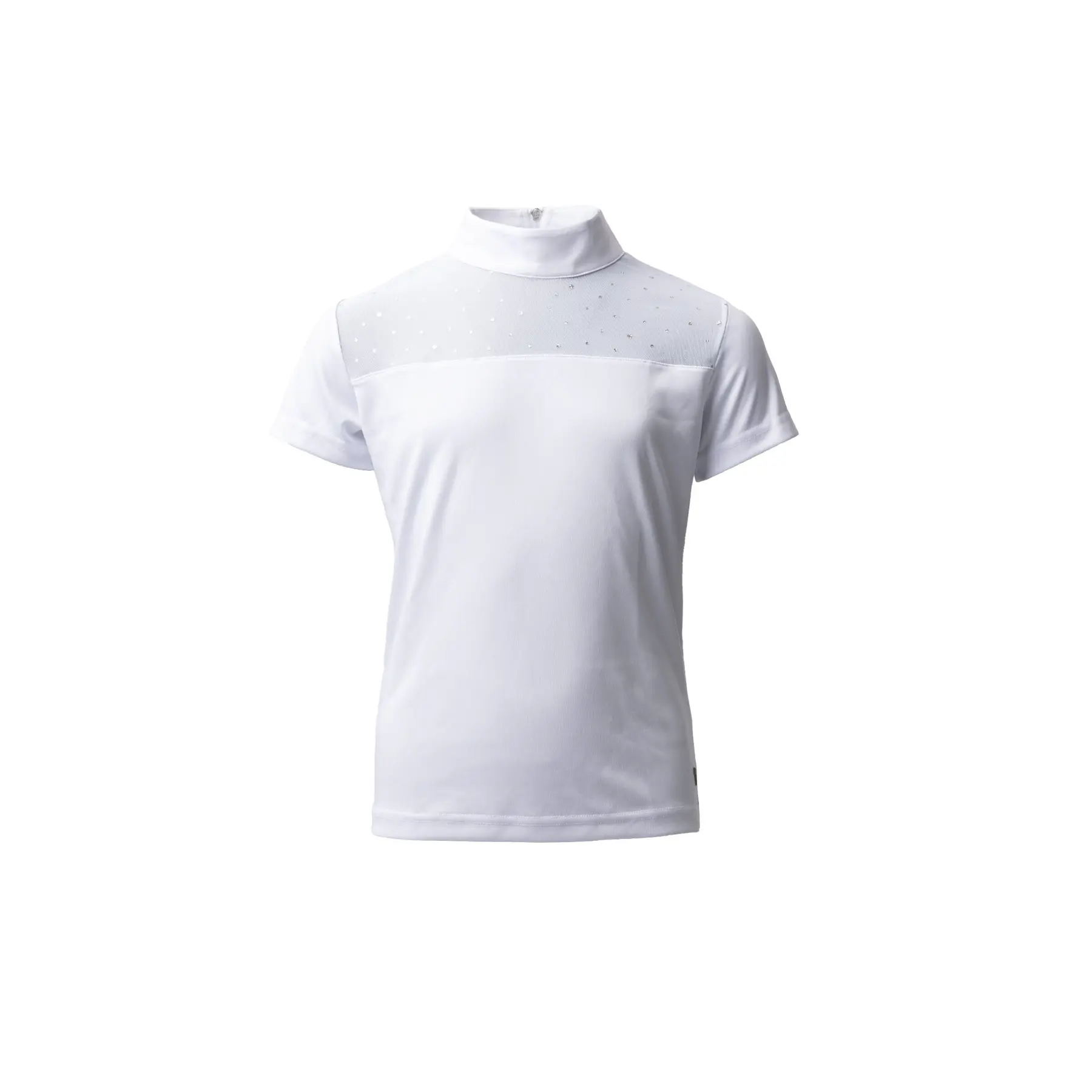 Turnier-Poloshirt Mädchen Horze Kaya