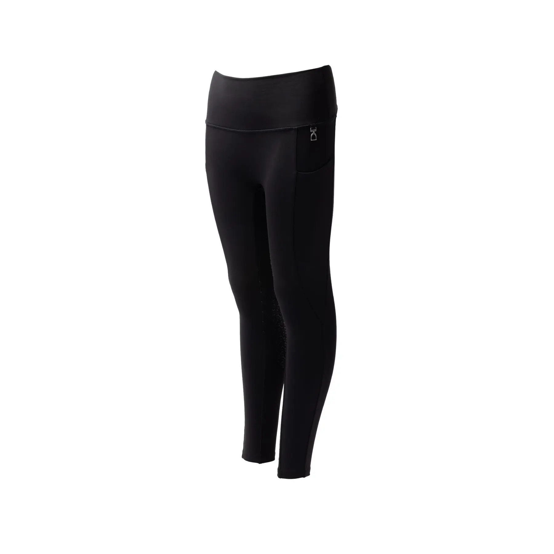 Leggings da equitazione full grip da bambina Horze Gillian