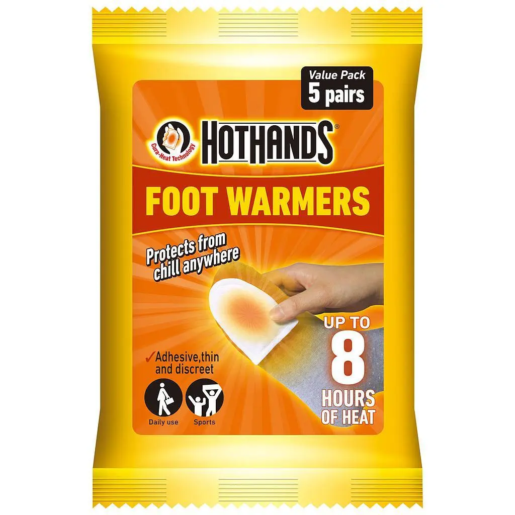 Hothands Orange Fuß- Und Zehenwärmer (X5)