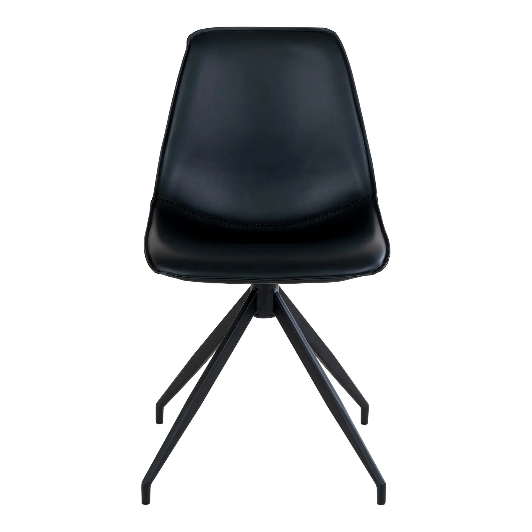 Chaise de salle à manger avec pivotant et pieds noirs House Nordic Monaco Chaise de salle à manger avec pivotant et pieds noirs House Nordic Monaco