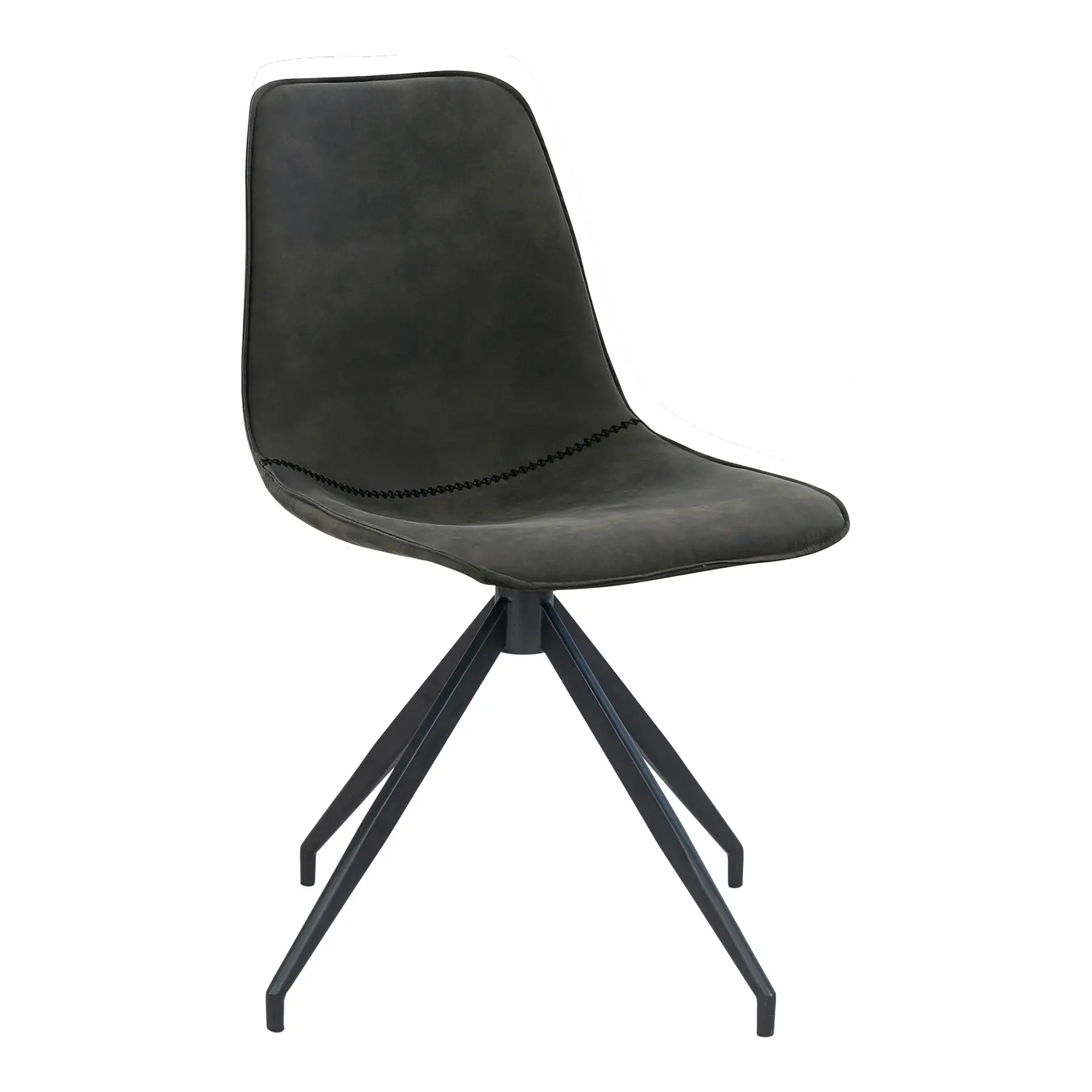 Chaise de salle à manger avec pivotant et pieds noirs House Nordic Monaco Chaise de salle à manger avec pivotant et pieds noirs House Nordic Monaco