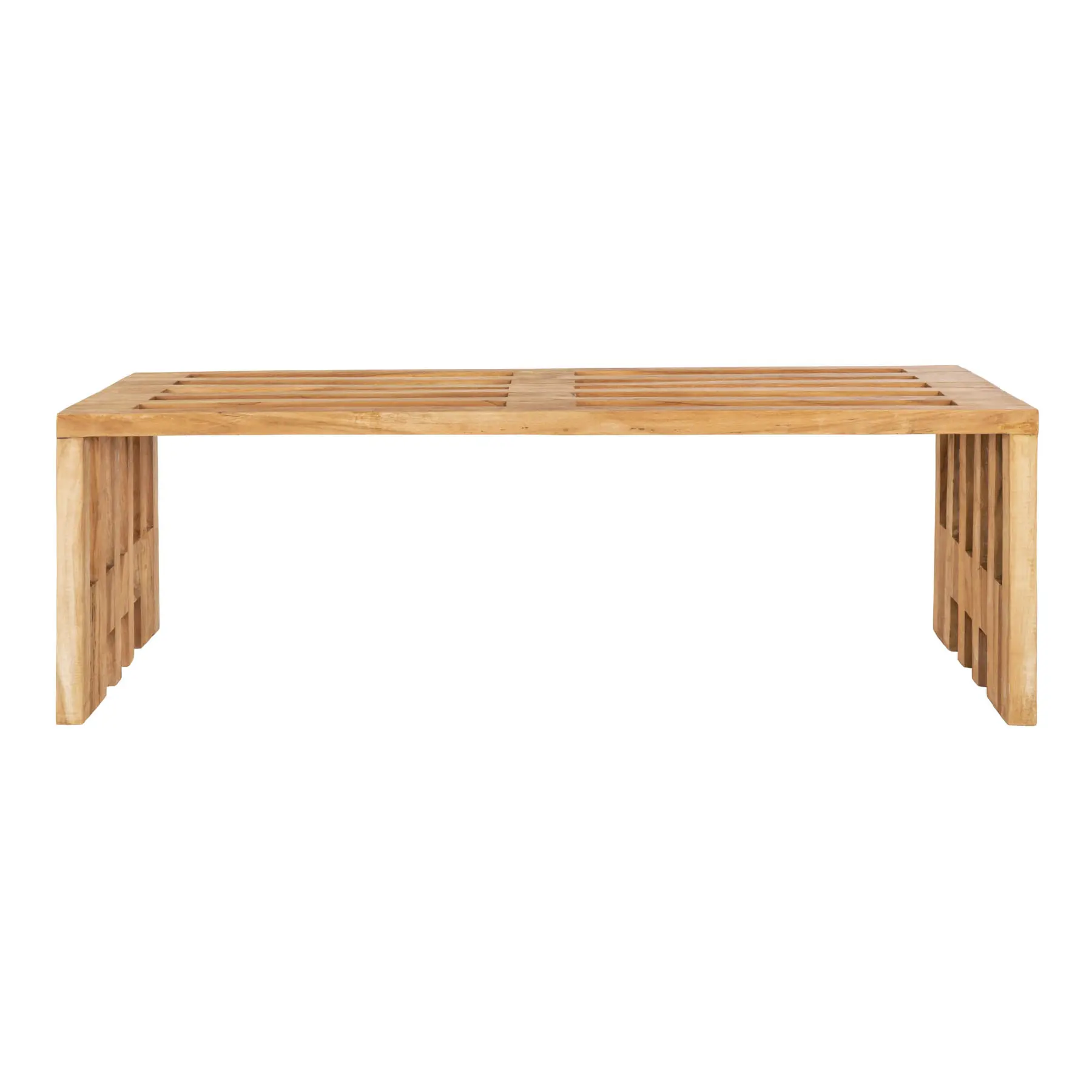 Banc en teck House Nordic Benidorm