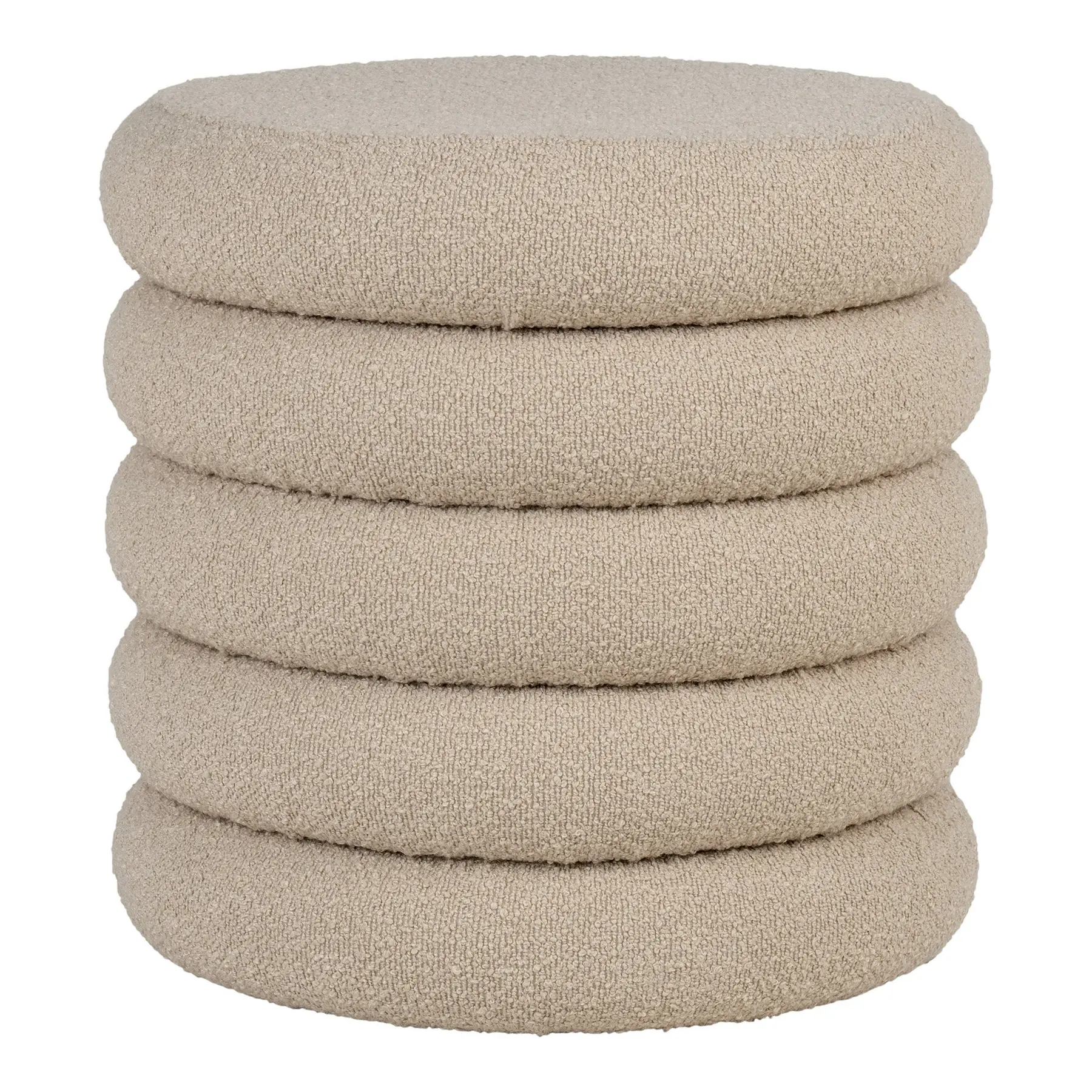 Pouf avec storage boulcé House Nordic Brooklyn