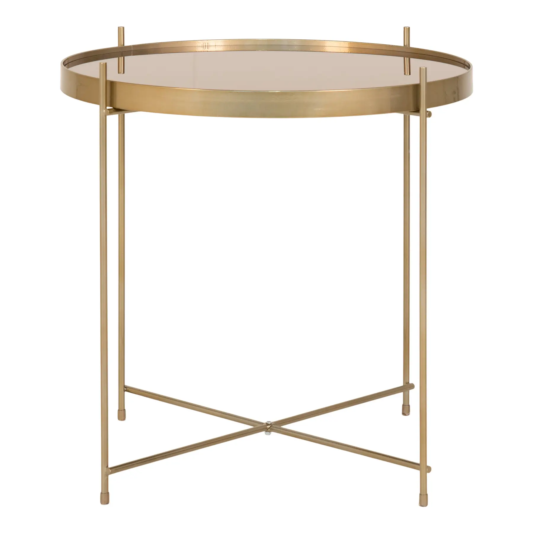 Table basse en acier coloré avec verre House Nordic Venezia Table basse en acier coloré avec verre House Nordic Venezia
