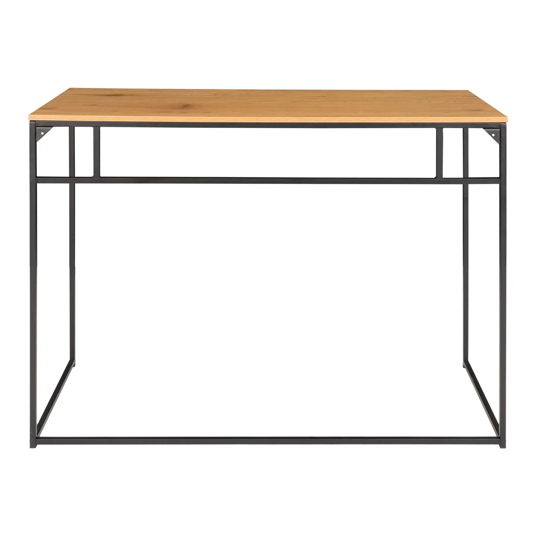 Table bureau aspect chêne avec cadre House Nordic Vita