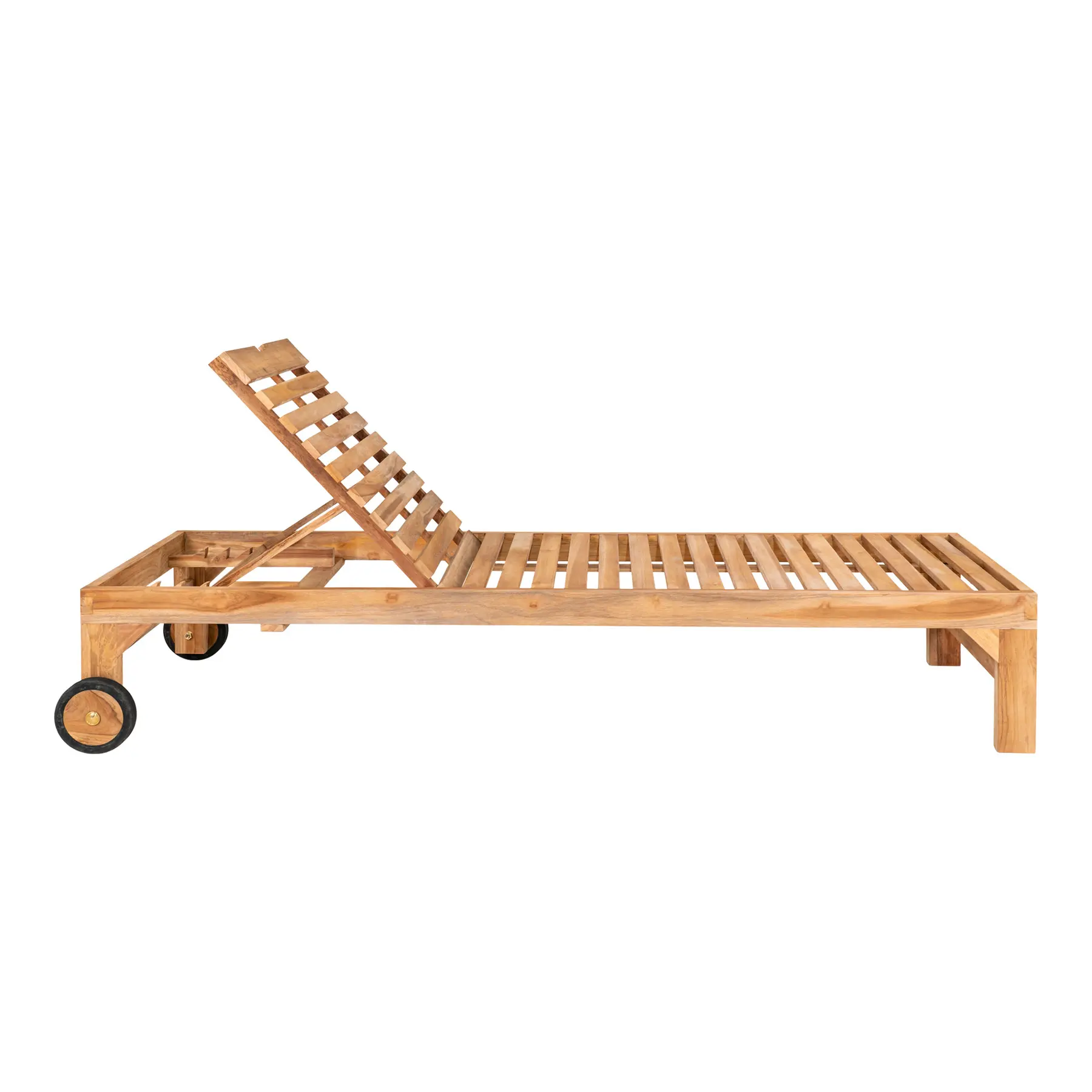 Chaise bain de soleil en teck House Nordic Andorra Chaise bain de soleil en teck House Nordic Andorra