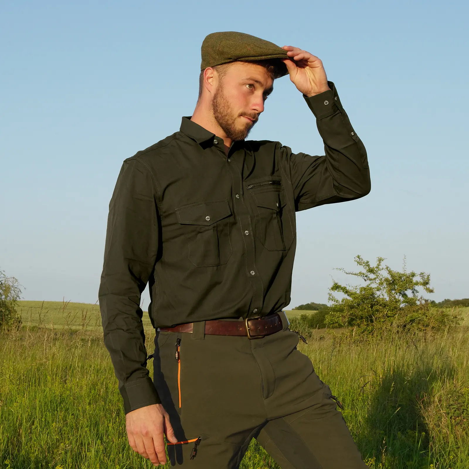 Langarmshirt House of Hunting Mian