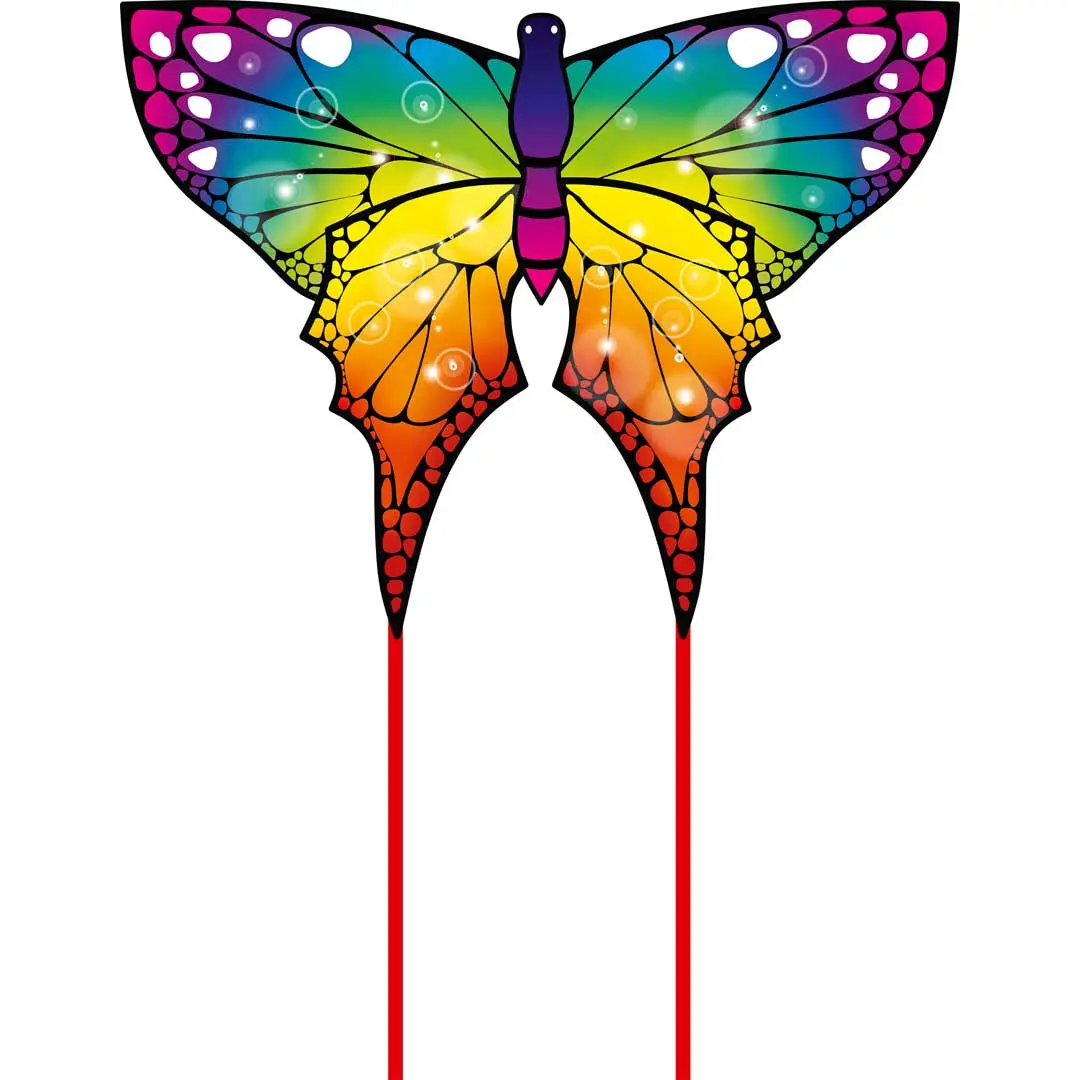 Aquilone HQ-Invento Ecoline Papillon Arc-En-Ciel (x2)