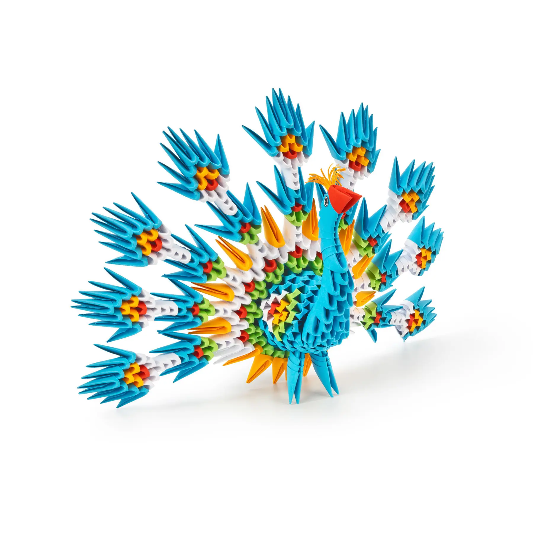 Origami 3D pavone HQ-Invento