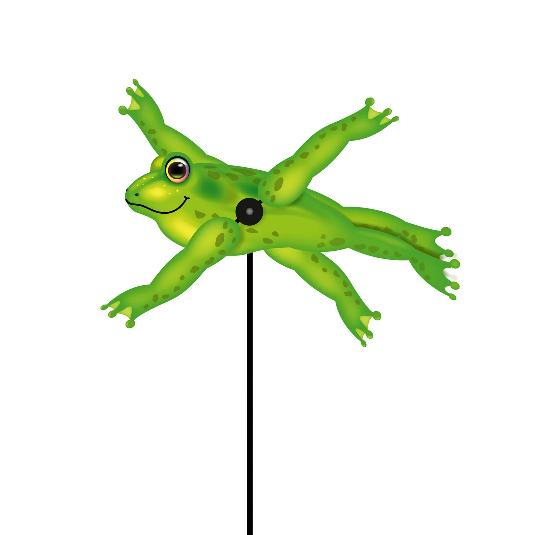 Hq Kites Grün Frosch Paddel-Wetterfahne