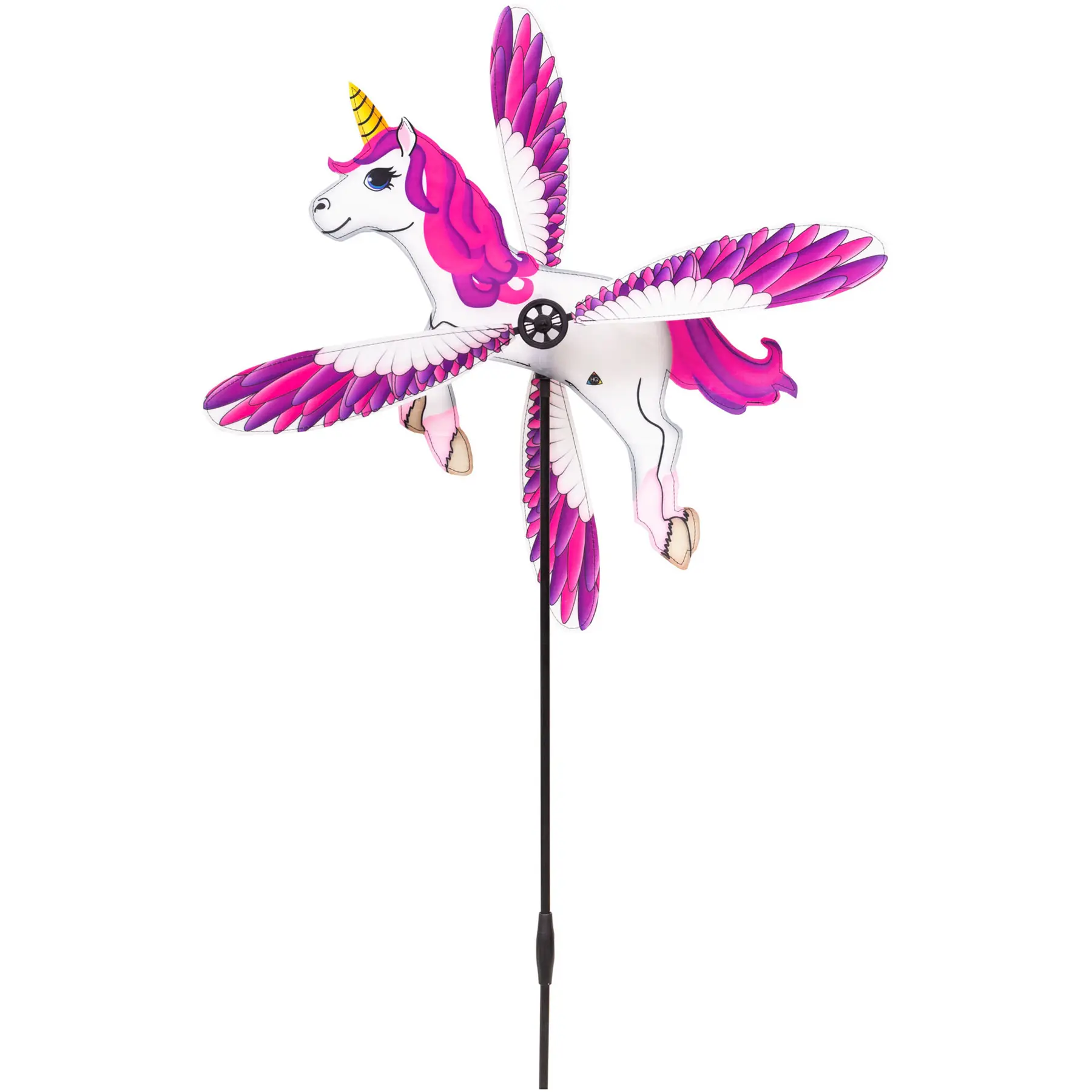 Hq Kites Rosa Einhorn-Windfahne Mit Paddel