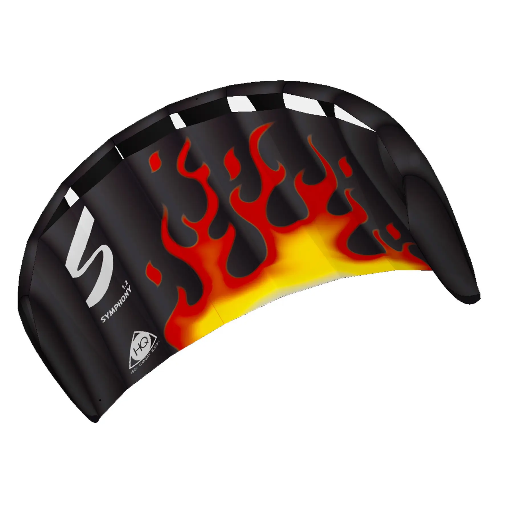 Hq Powerkites Unisex Rot Fertiger Drachen Symphony Beach Iii 1.3