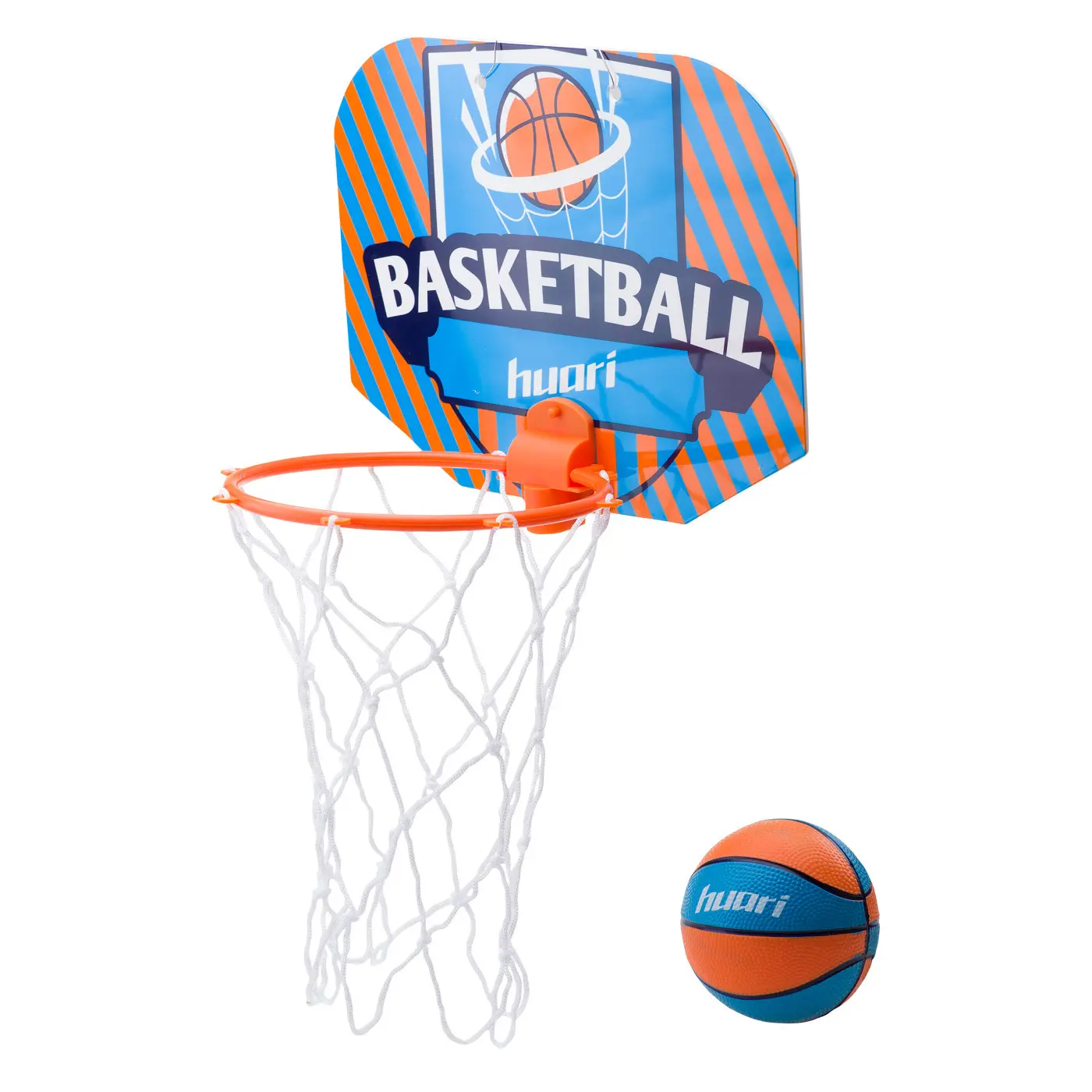Basketball und Mini-Backboard Huari Bordis