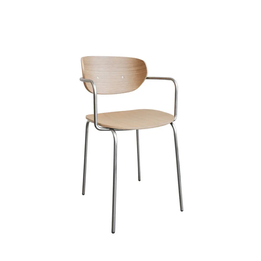 Chaise de salle à manger Hubsch Interior Arch Naturel Chaise de salle à manger Hubsch Interior Arch Naturel