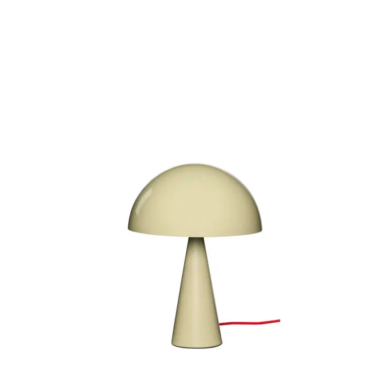 Hübsch Couleur Sable Lampe À Poser Mush Mini, Sable Clair, Hauteur 34 Cm - Image 3