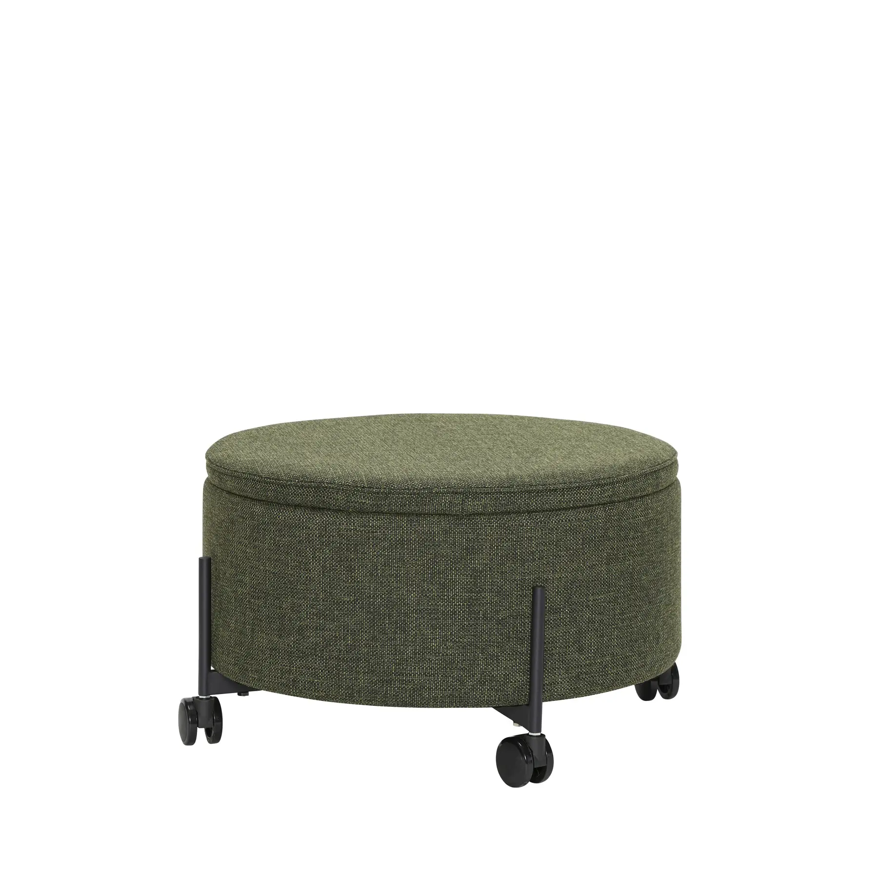 Pouf de rangement large Hubsch Interior Contain