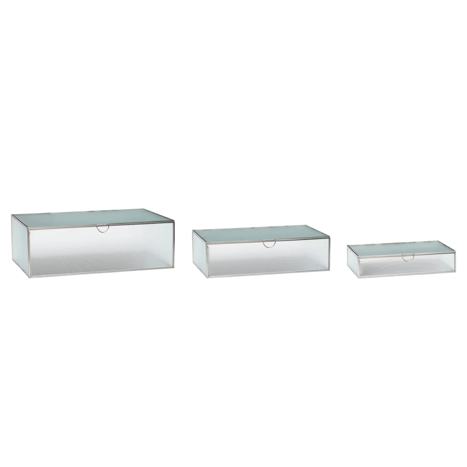 Boîtes vitrine Hubsch Interior Ripple (x3)