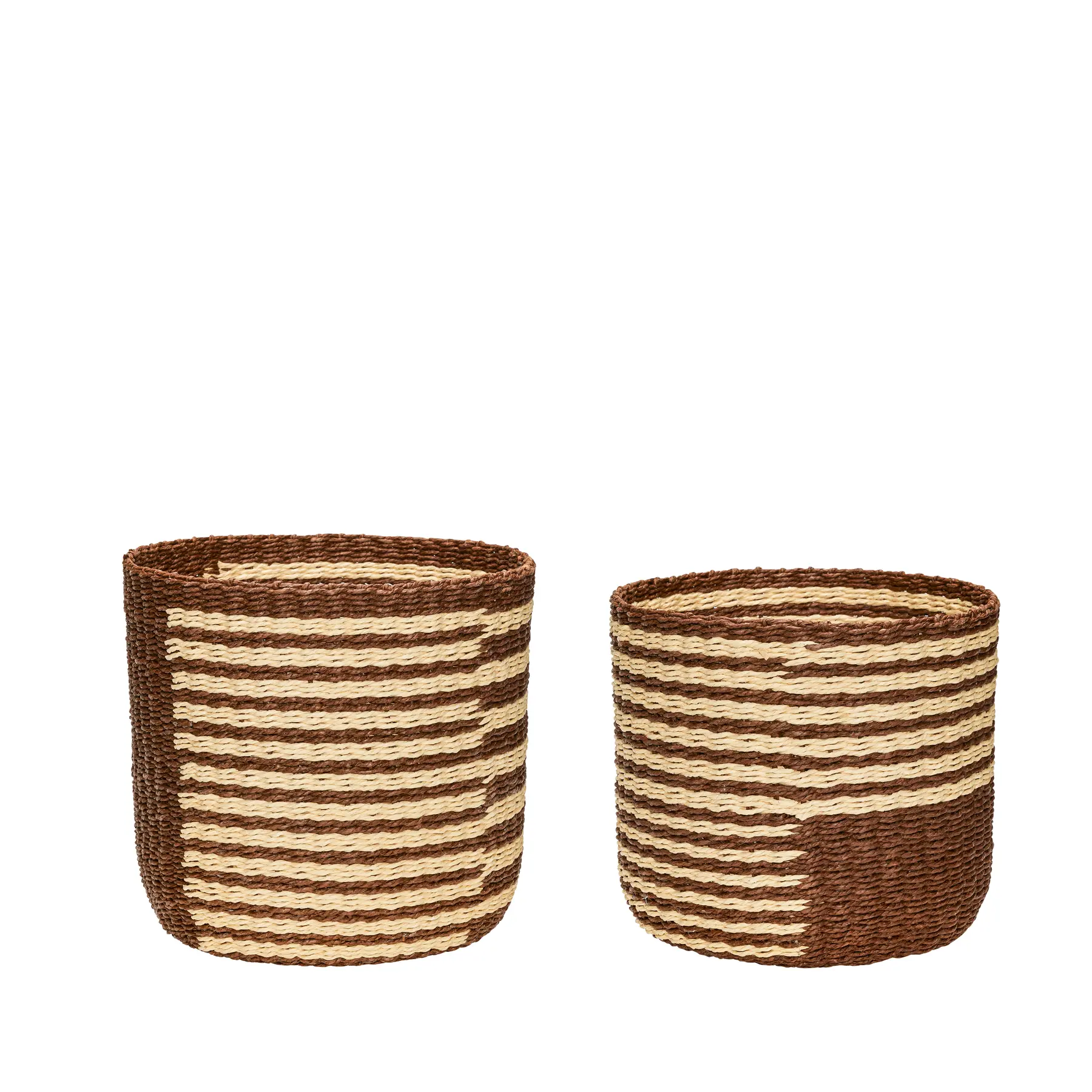 Aufbewahrungskorb Hubsch Interior Twine (x2)
