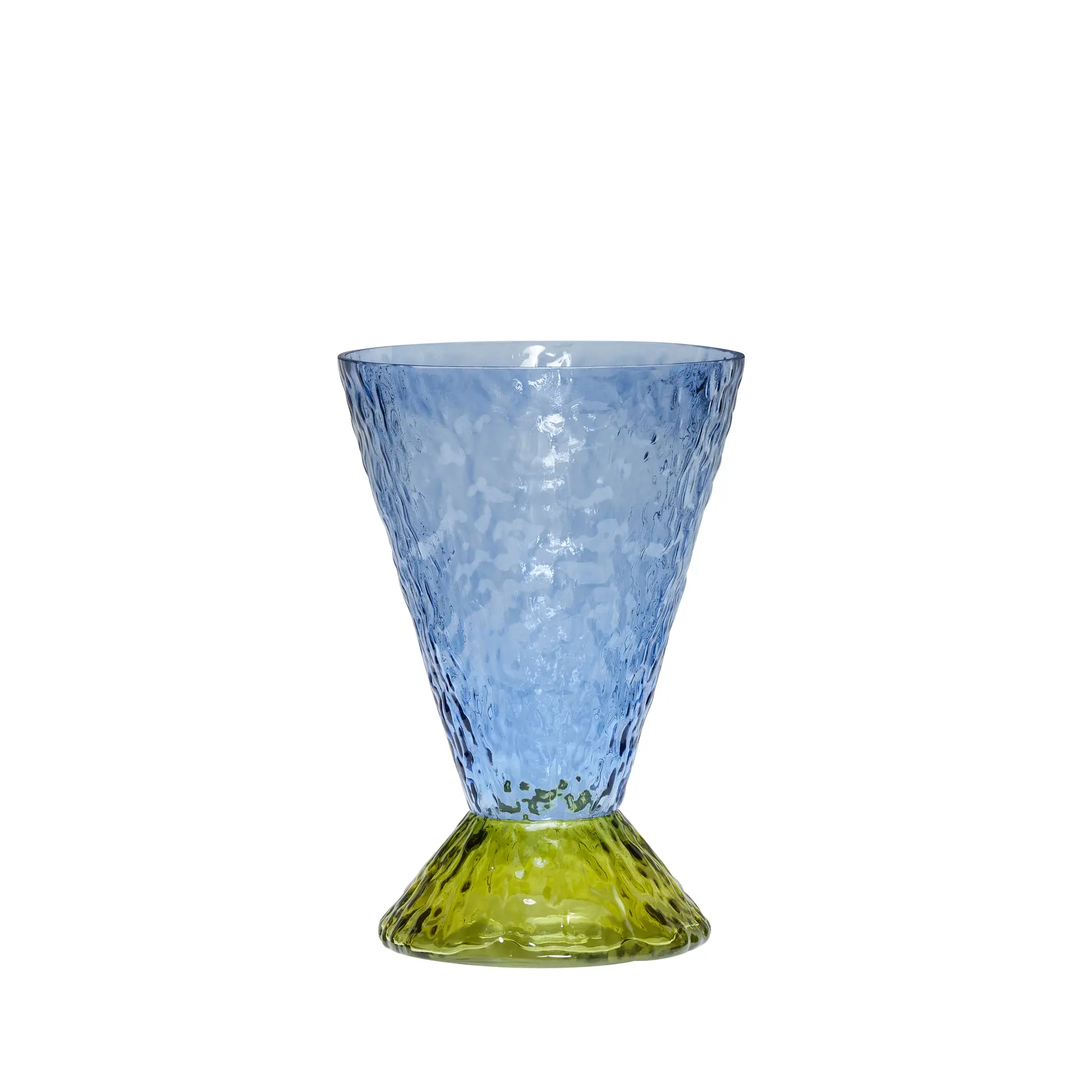 Hubsch Interior Unisex Blu Vaso Abyss